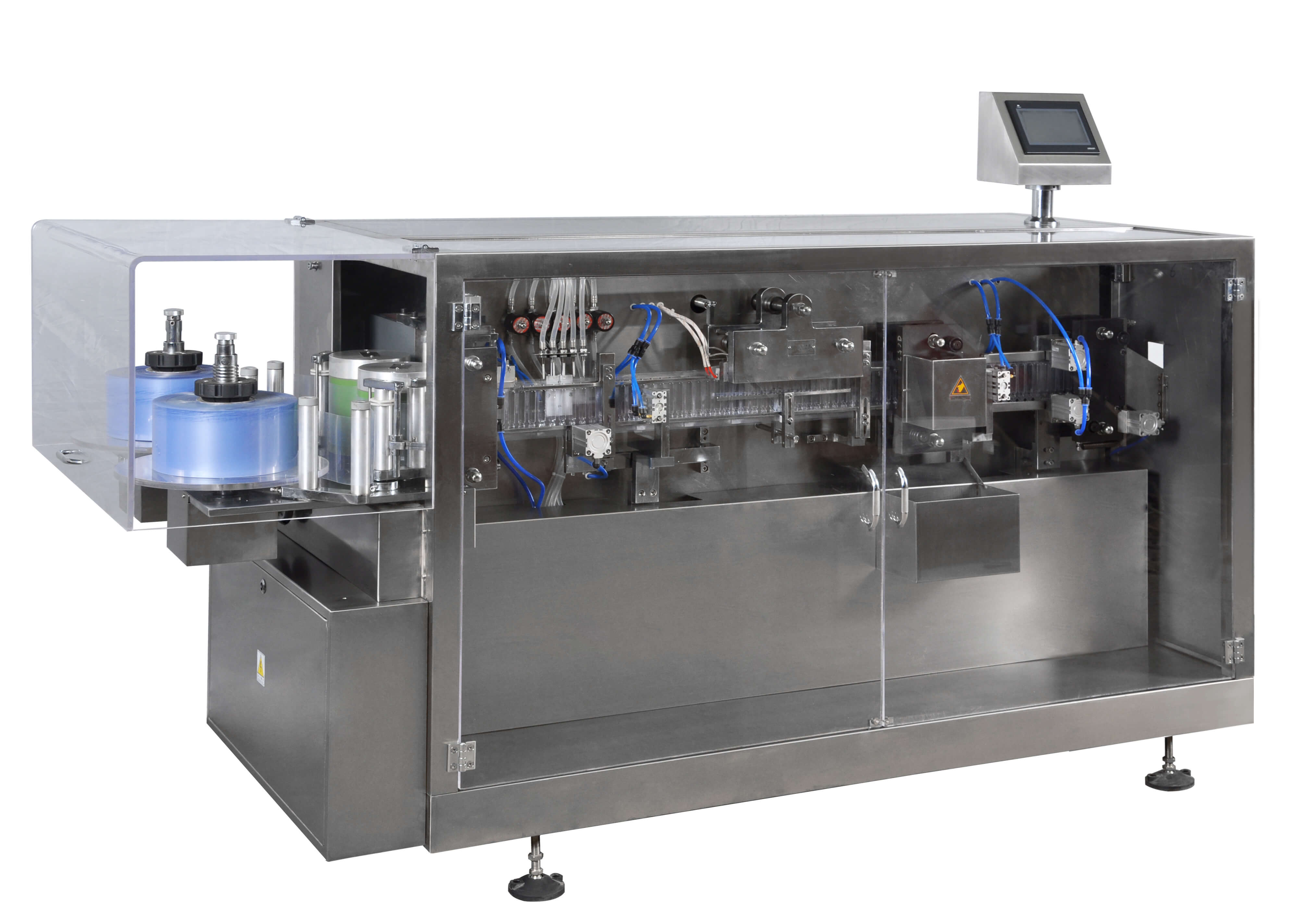 plastic ampoule filling sealing machine plastik ampul doldurma sızdırmazlık makinesi