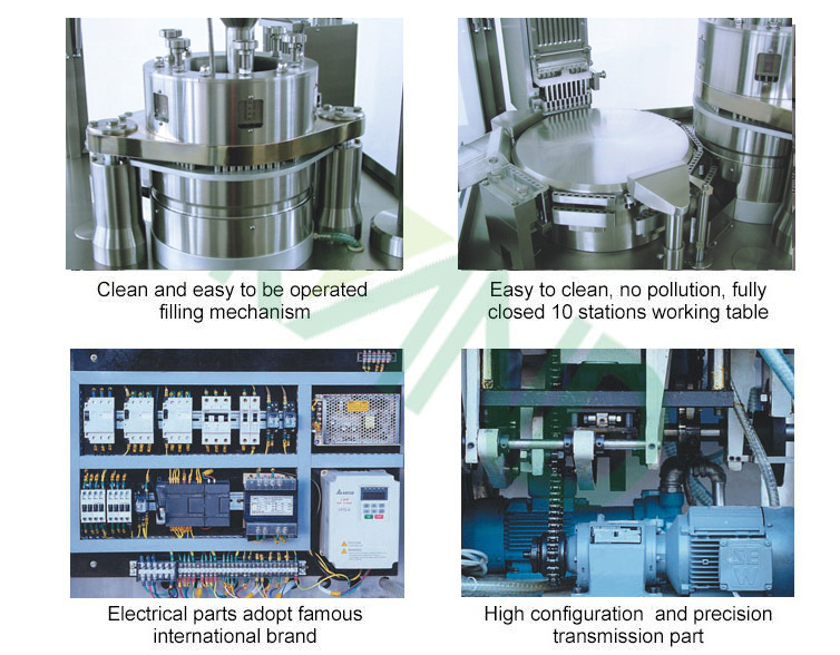 capsule filling machine detail 1500CDETAIL Şovu