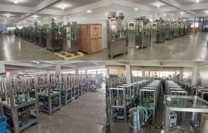 our factory|automatic capsule filling machine kapsül dolum makinesi üretimi