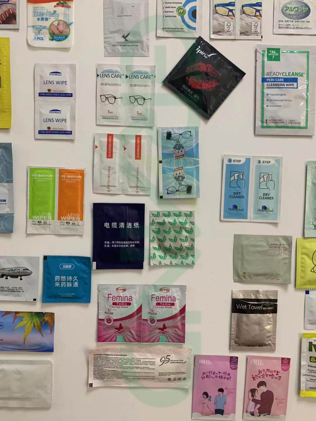 Otomatik Alkol Pad Doku Paketleme Makinesi Örneği