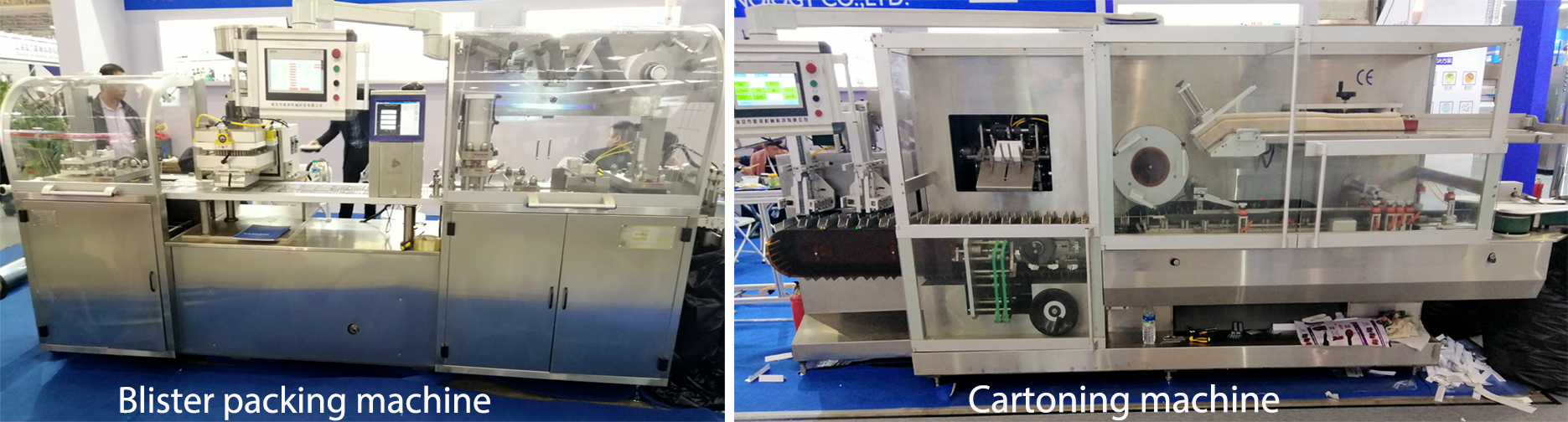 blister paketleme ve kartonlama makinesi