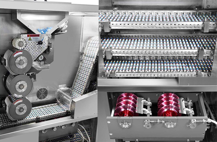 k&uuml;&ccedil;&uuml;k otomatik kaps&uuml;l dolum makinesi