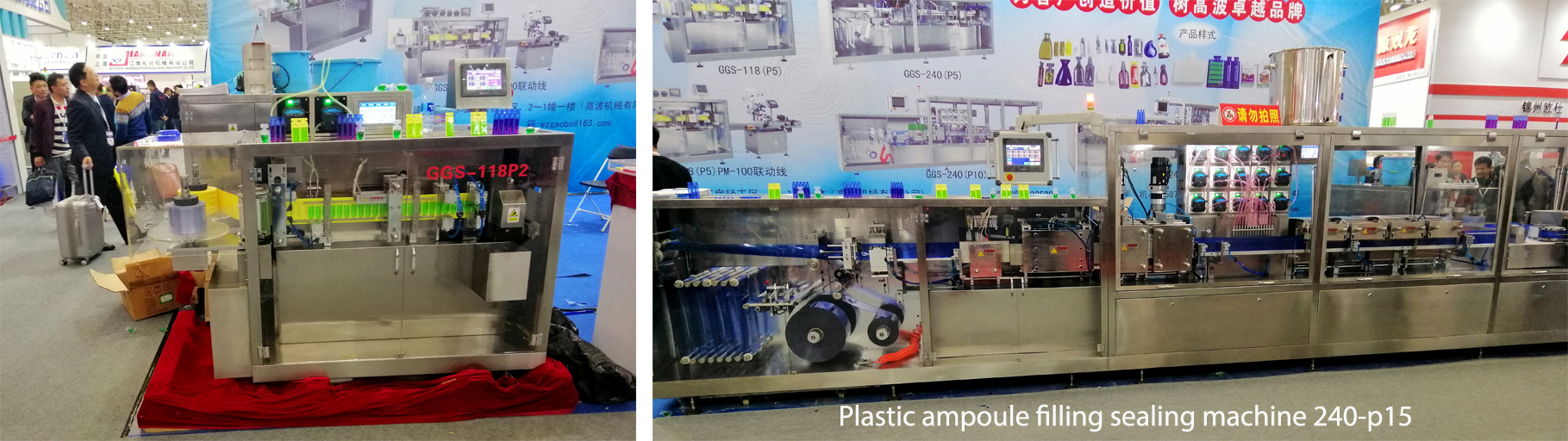 plastik ampul dolum yapıştırma makinesi