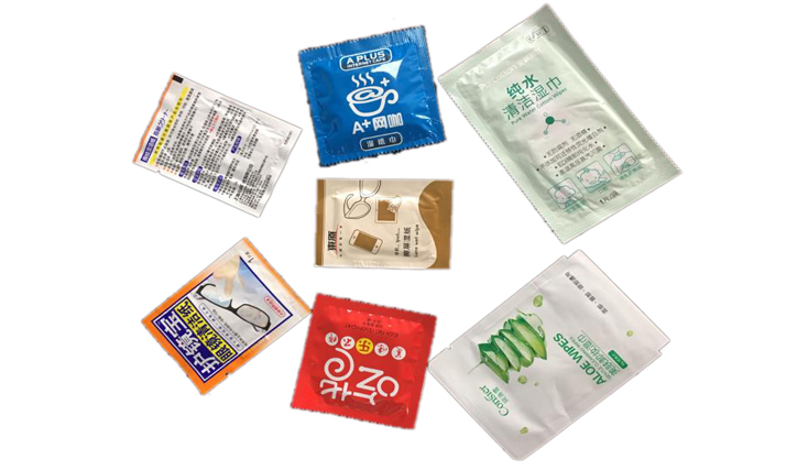 Islak Doku Paketleme Makinesi &Ouml;rneği