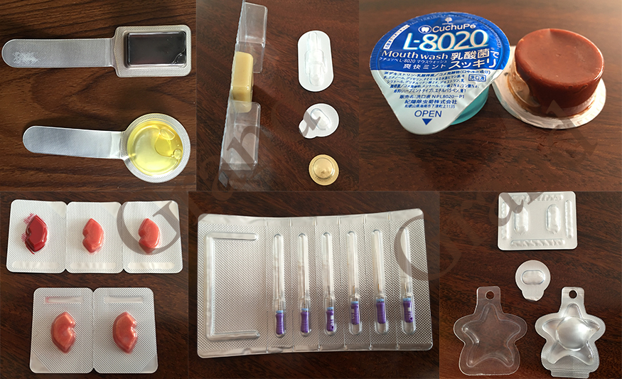 Sıvı blister paketleme makinesi &ouml;rneği