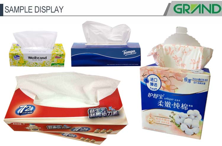 Otomatik Y&uuml;z Maskesi Karton Makinesi &Ouml;rneği