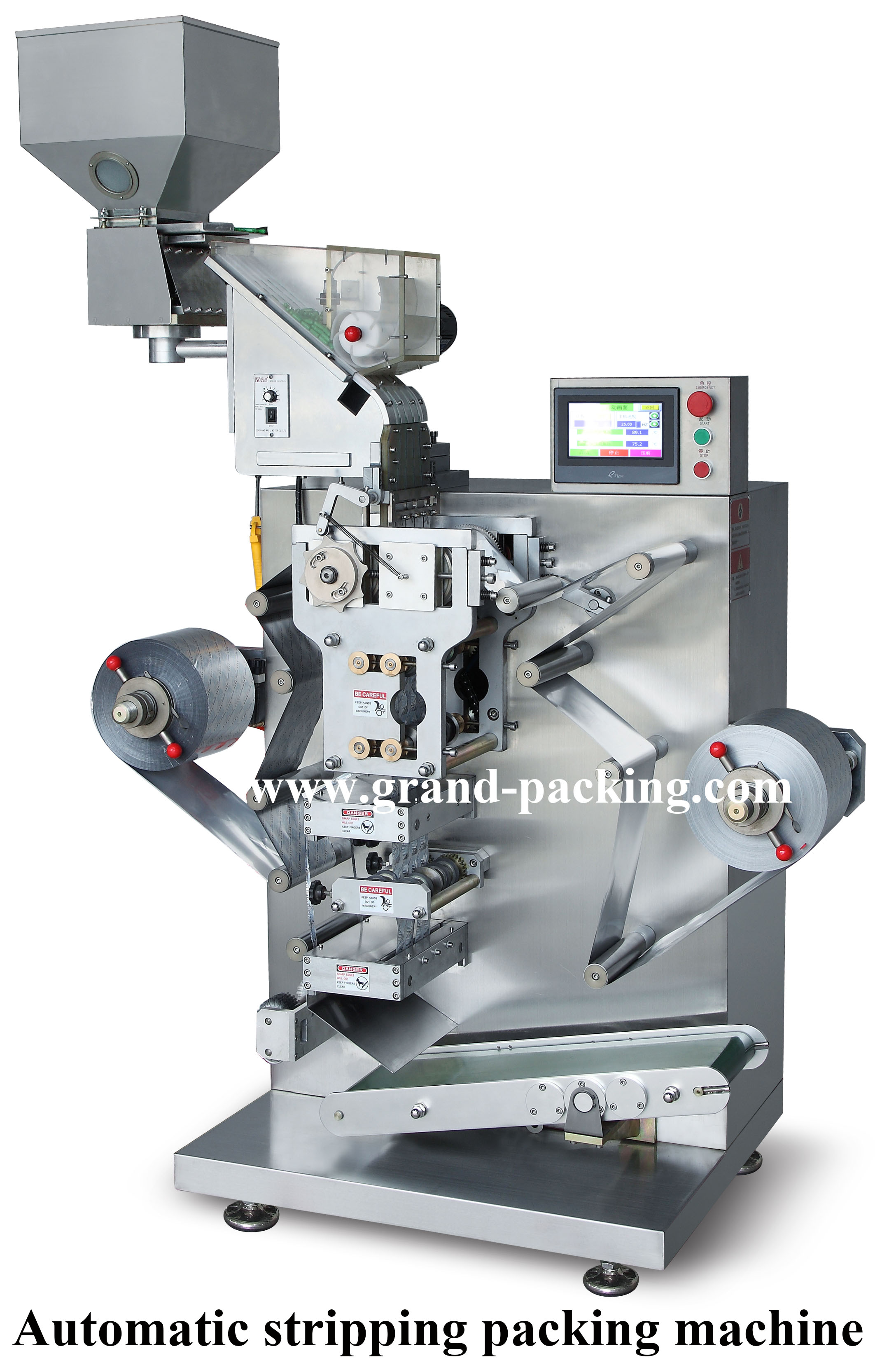 otomatik sıyırma paketleme makinası