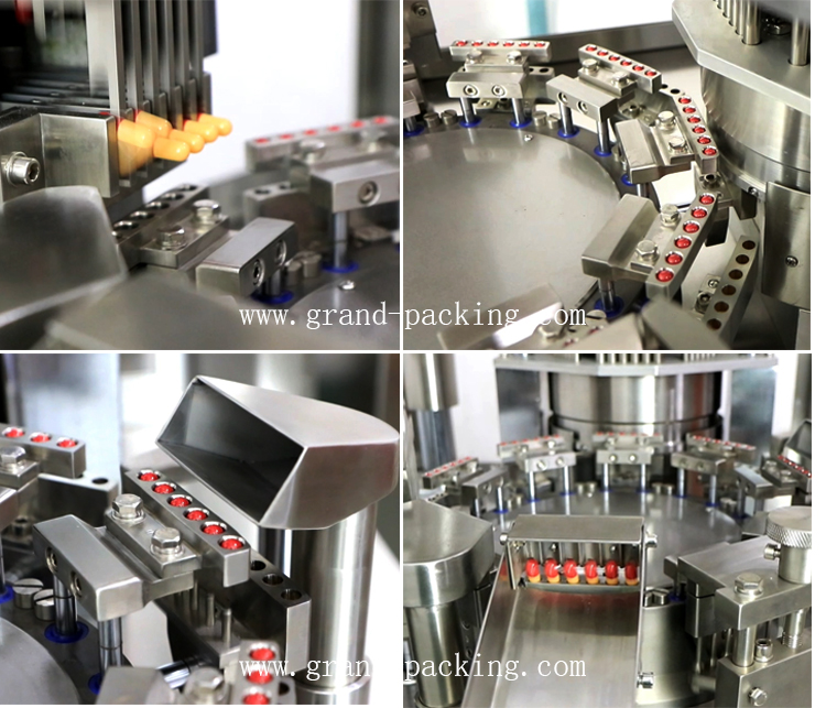 Kaps&uuml;l doldurma makinesi detayları