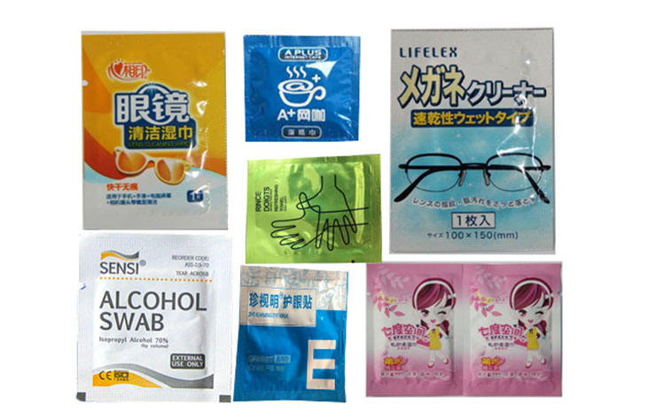 Islak Doku Paketleme Makinesi &Ouml;rneği