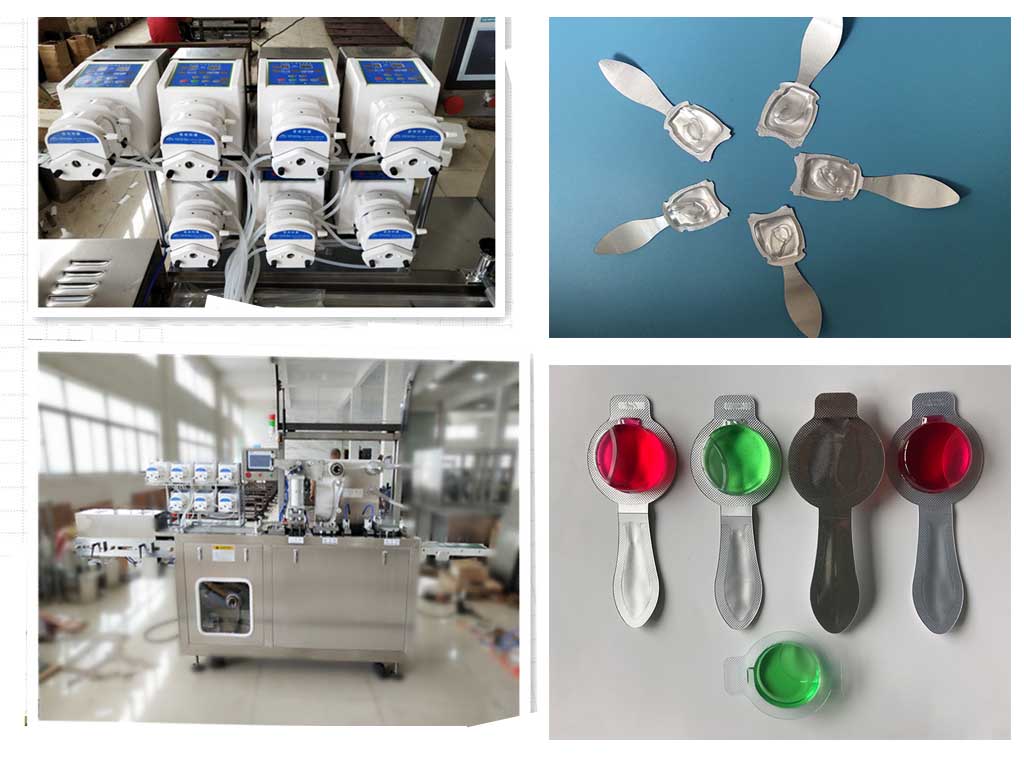 Parf&uuml;m blister paketleme makinesi &ouml;rneği