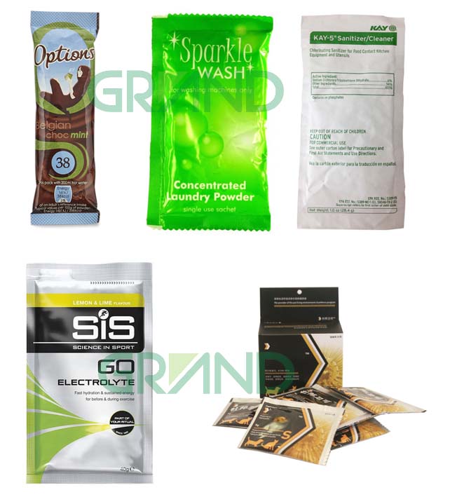 Toz Poşet Paketleme Makinesi &Ouml;rneği