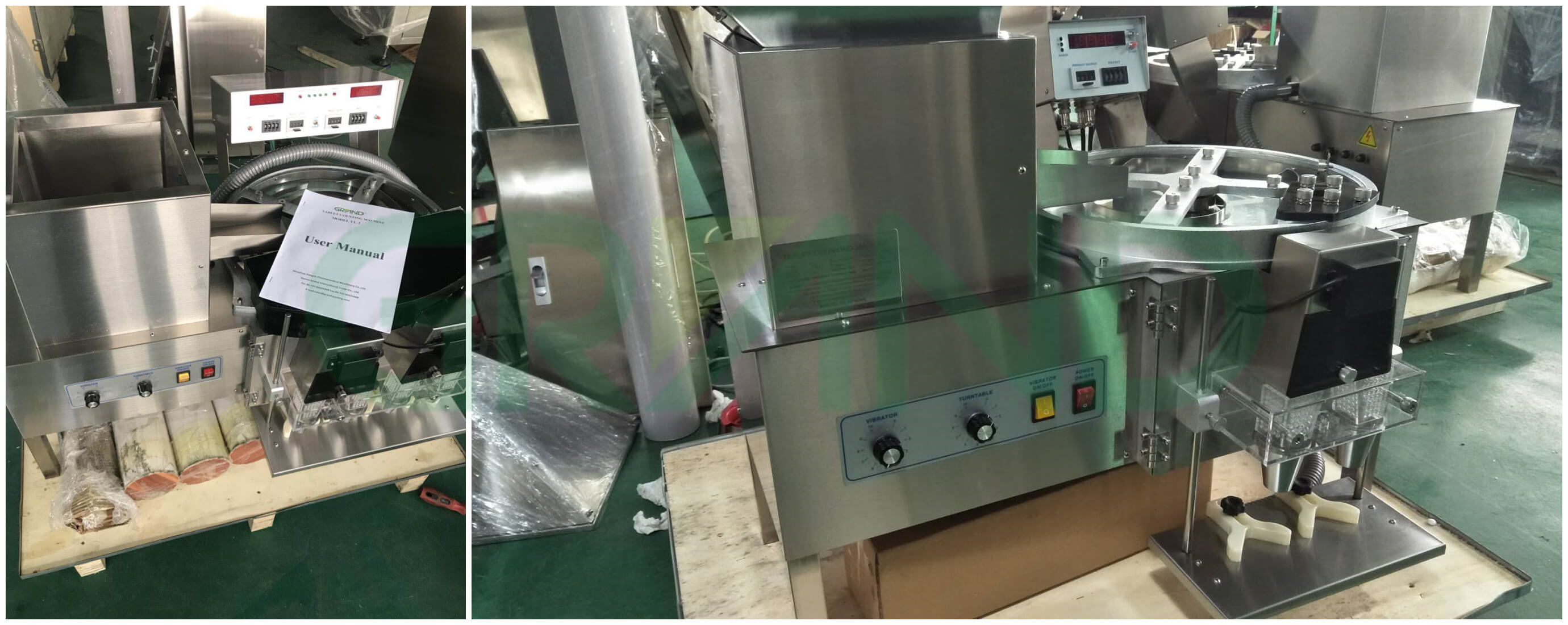 kaps&uuml;l ve tablet sayma makinesi