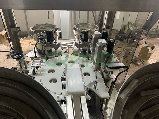 T&uuml;p Testi Kiti Doldurma ve Kapatma Makinesi Strakture Draw02