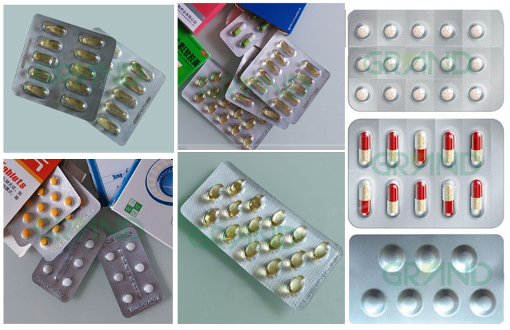 DPP80-Blister Paketleme Makinesi &Ouml;rneği