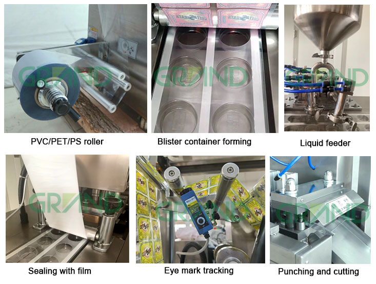 Jam Bal Blister Paketleme Makinesi &Ouml;rneği