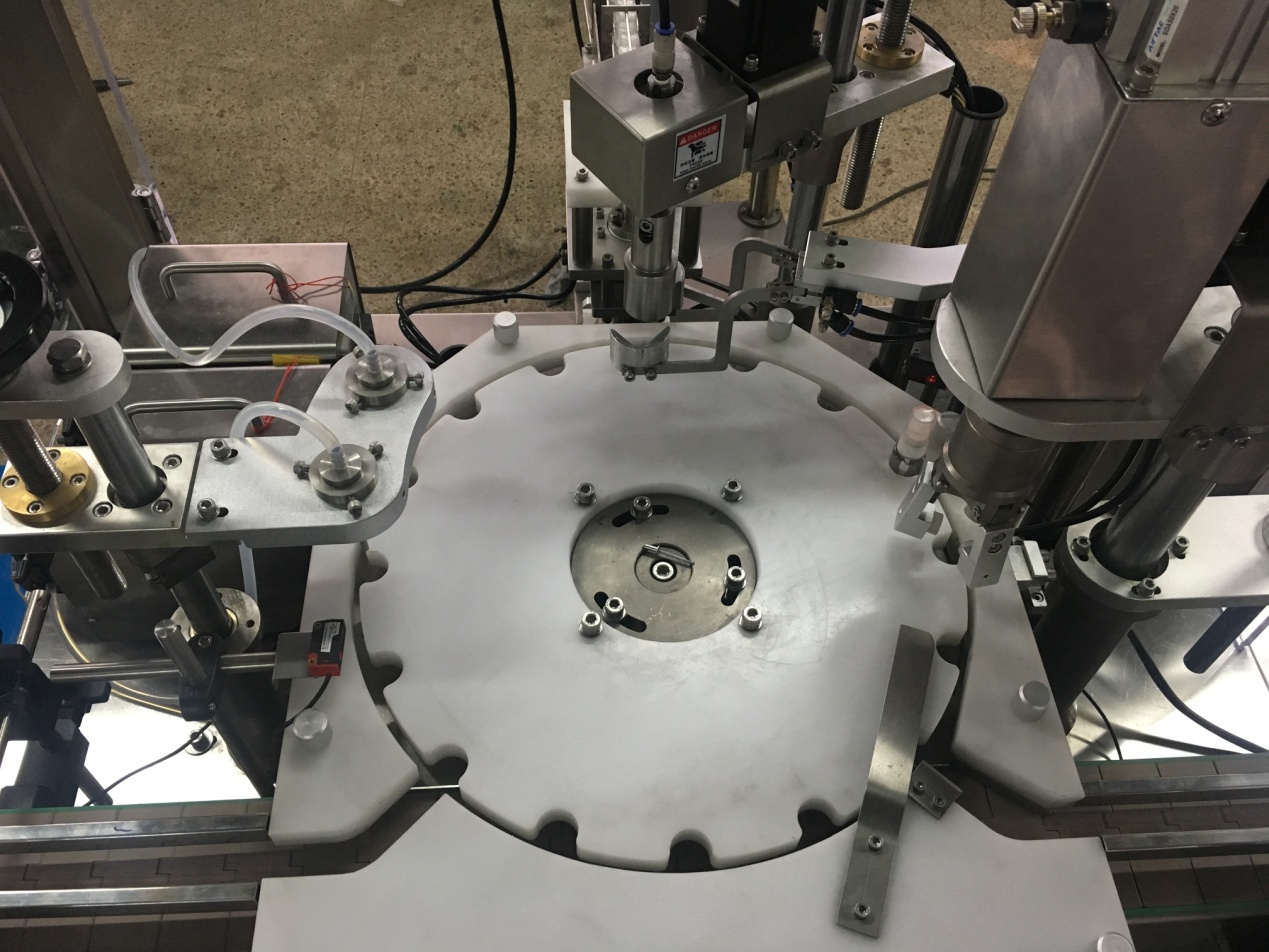 Alkol Dezenfektan Şişe Dolgusu ve Capping Machine02