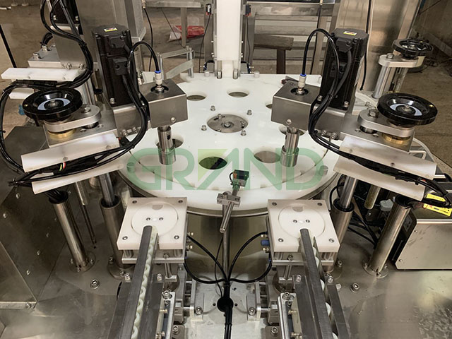 T&uuml;p Testi Kiti Doldurma ve Kapatma Makinesi Strakture Draw05